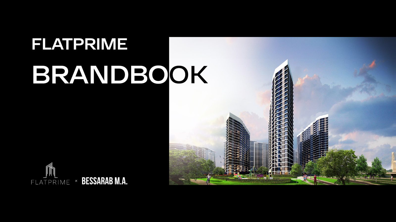 FLAT PRIME × BESSARAB M.A. brand book cover