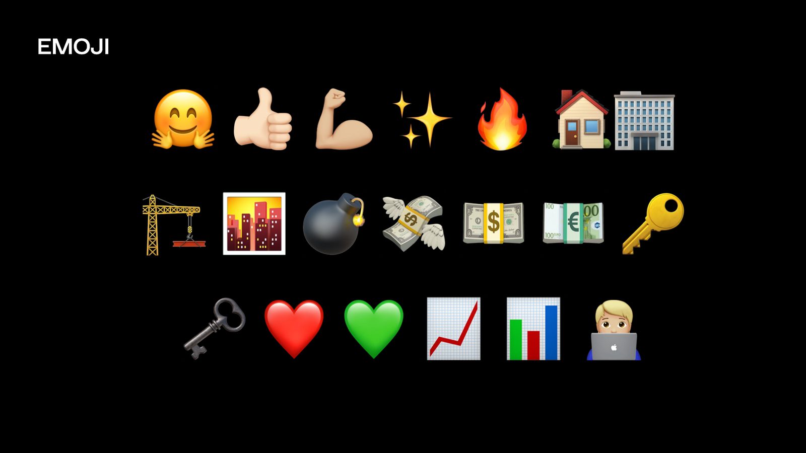 FLAT PRIME branded emoji set